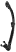 Cressi Alpha Dry Snorkel - Black/Black