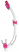 Mares Rebel Dry Snorkel - White/Pink