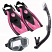 Tusa Sport Imprex 3D Fin Set Black/Black