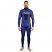 HM Mens Hooded Rashguard Blue