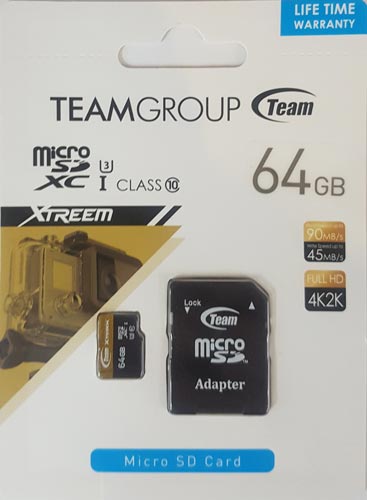 Team Group Micro SD Card 64GB