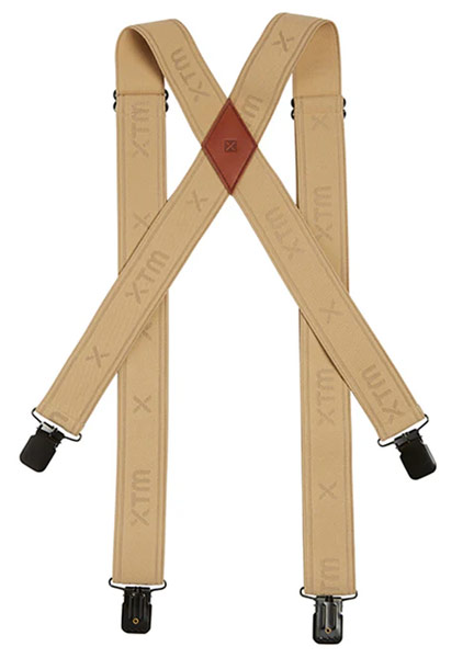 XTM Adults Suspenders Sand