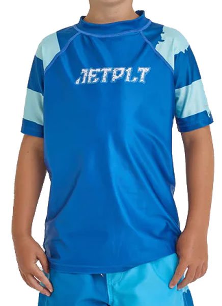 Jetpilot Boys Slime S/S Rashie  