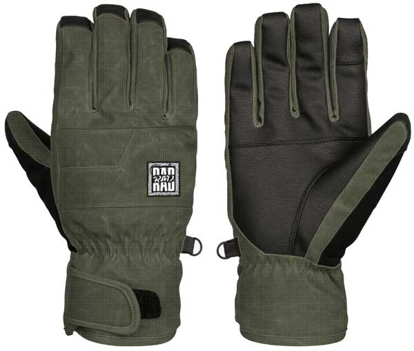 Rad Weekender Mens Gloves Olive