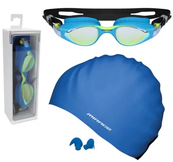 Mirage Junior Vortex Swim Set Blue
