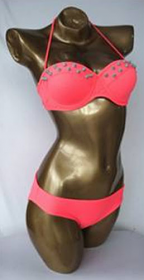 WOW Bikini Studs Coral
