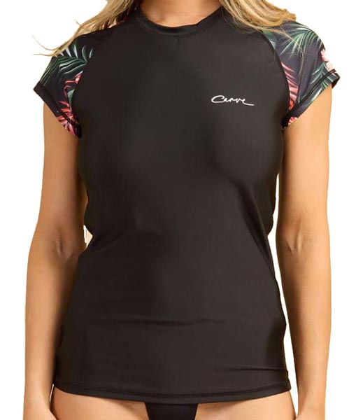 Carve Kaia Cap Sleeve Rash Shirt 