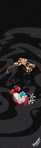 Almost Ren & Stimpy Grip Tape