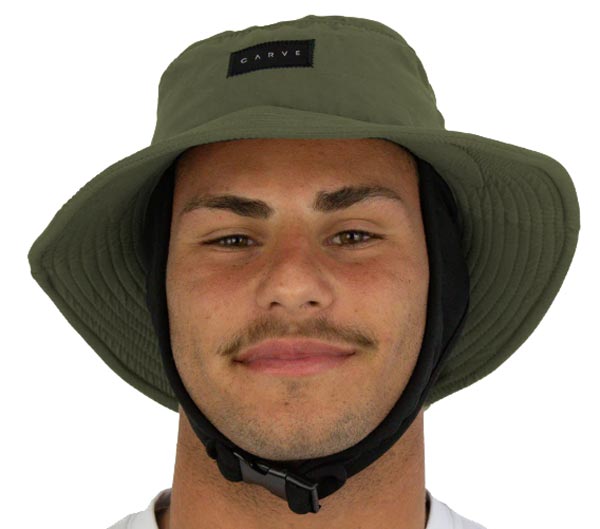 Carve Unisex Bucket Hat Olive