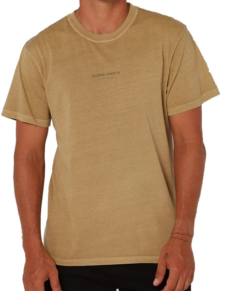 O&E S/S Priority Tee Sand