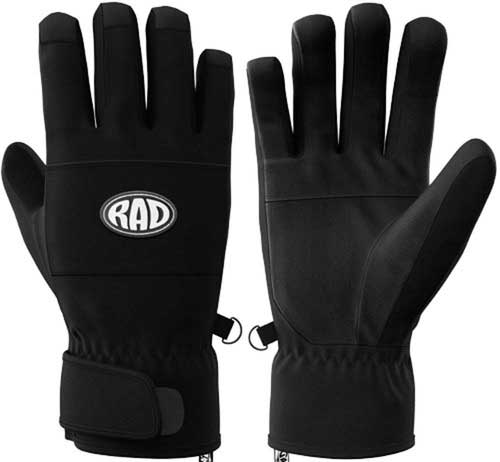 Rad Weekender Mens Gloves Black
