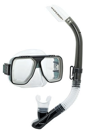 Tusa Liberator Mask & Snorkel Smoke